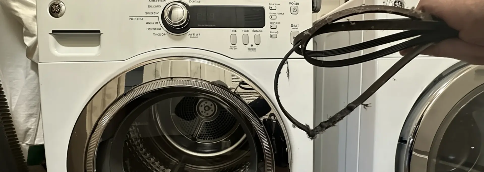  Replacing Dryer Belt - Appliance Repair Milton