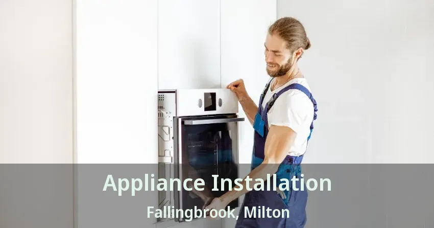 Appliance Installation Fallingbrook, Milton - ON