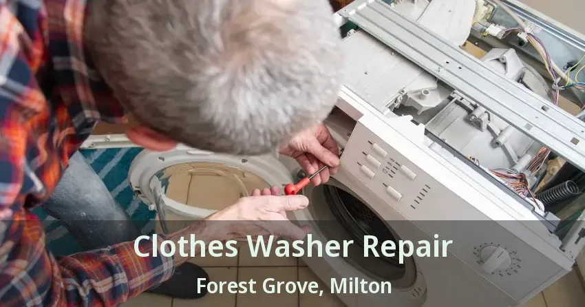 Clothes Washer Repair Forest Grove, Milton - ON