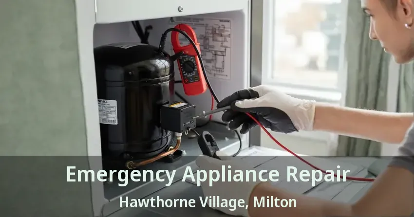 Emergency Appliance Repair Hawthorne Village, Milton - ON