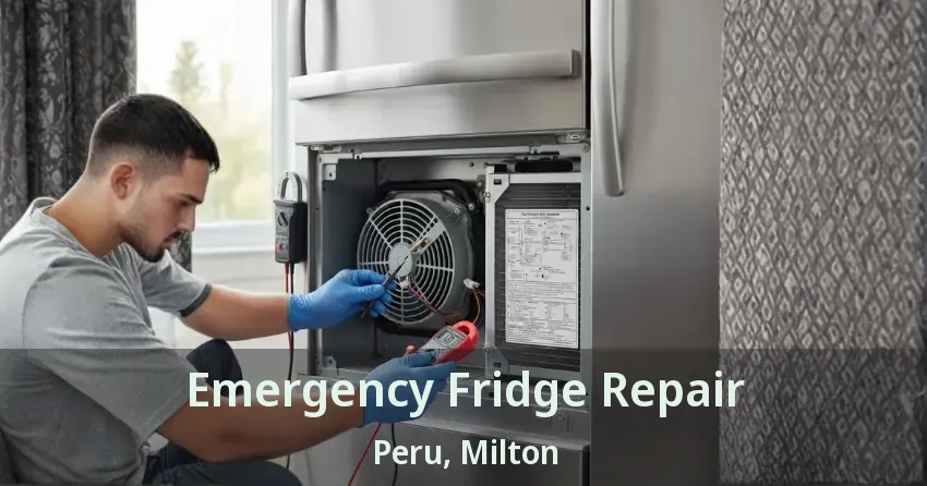 Emergency Fridge Repair Peru, Milton - ON