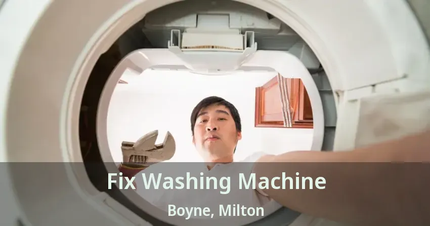 Fix Washing Machine Boyne, Milton - ON