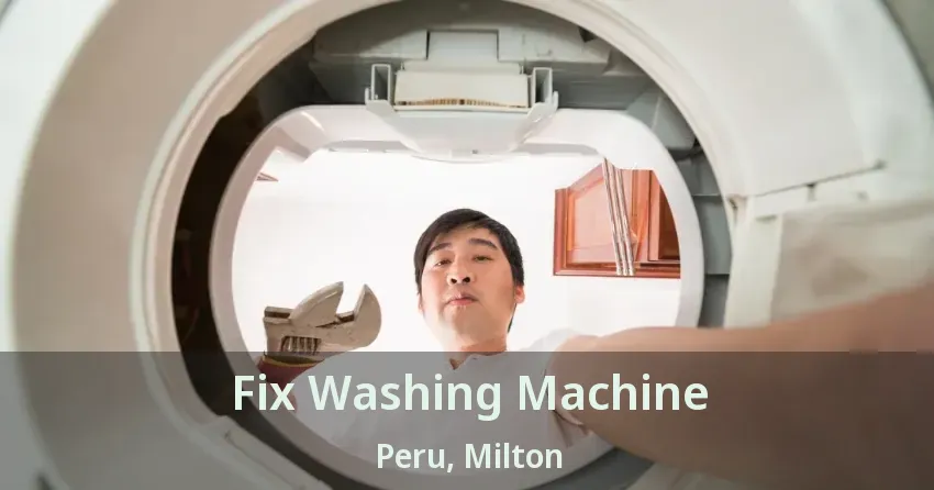 Fix Washing Machine Peru, Milton - ON