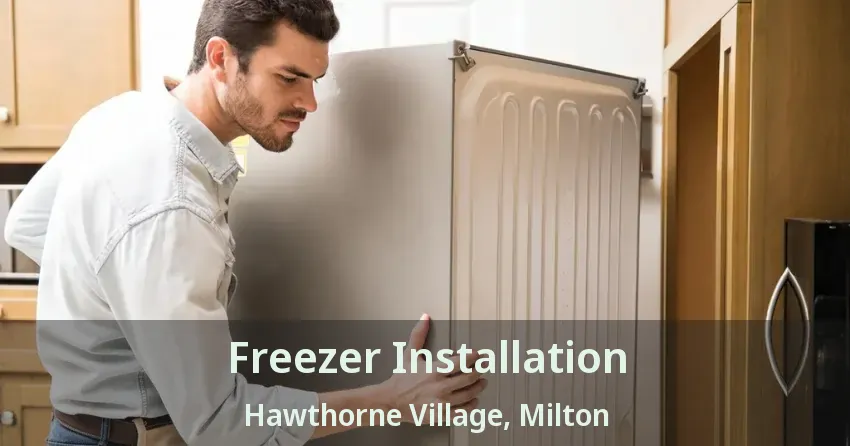 Freezer Installation Hawthorne Village, Milton - ON