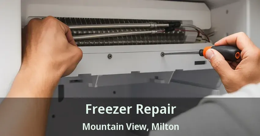 Freezer Repair Mountain View, Milton - ON