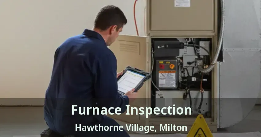 Furnace Inspection Hawthorne Village, Milton - ON
