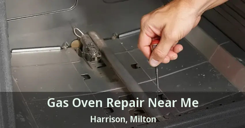 Gas Oven Repair Near Me Harrison, Milton - ON