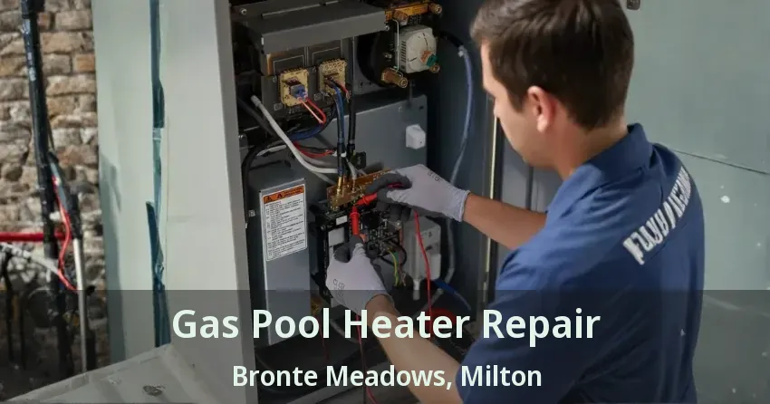 Gas Pool Heater Repair Bronte Meadows, Milton - ON