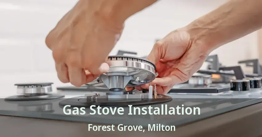 Gas Stove Installation Forest Grove, Milton - ON