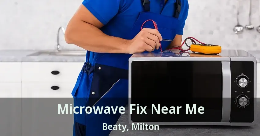 Microwave Fix Near Me Beaty, Milton - ON