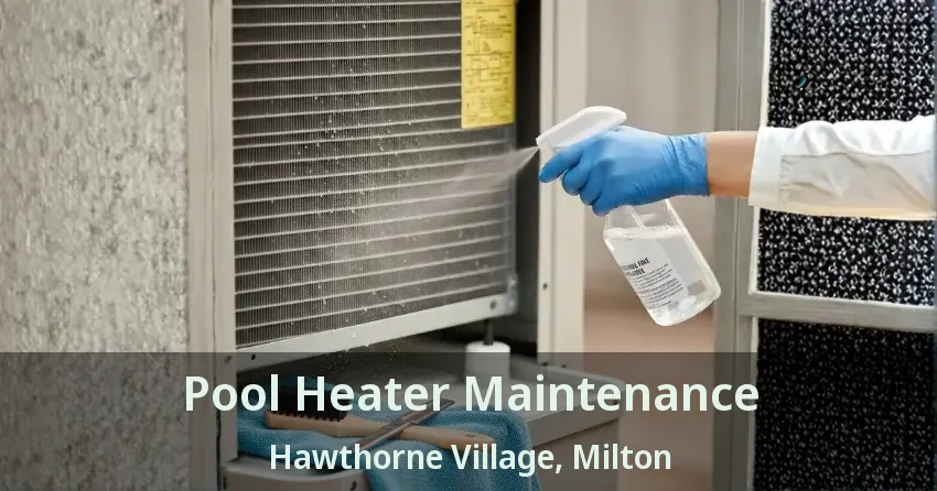 Pool Heater Maintenance Hawthorne Village, Milton - ON