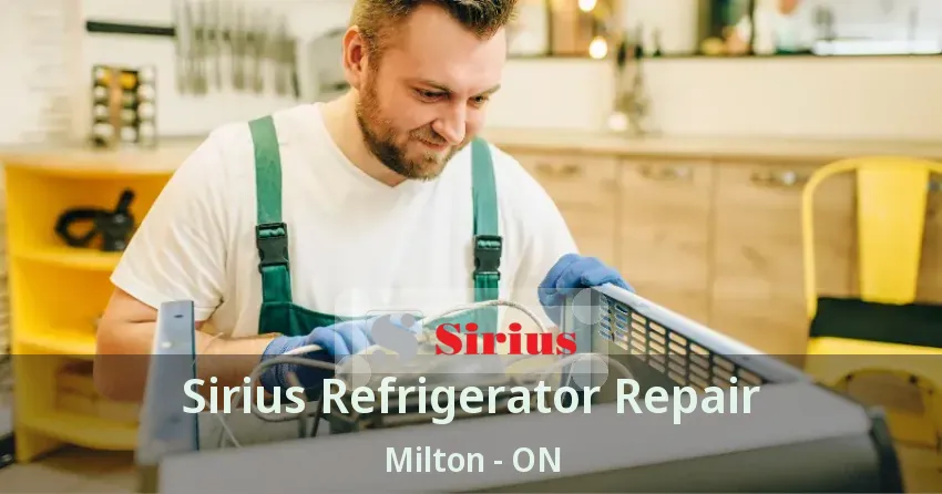 Sirius Refrigerator Repair Milton - ON