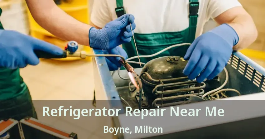 Refrigerator Repair Near Me Boyne, Milton - ON