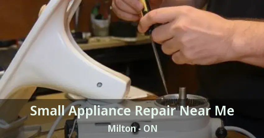 Small Appliance Repair Near Me Milton - ON