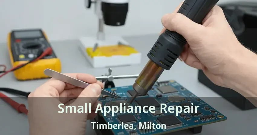 Small Appliance Repair Timberlea, Milton - ON