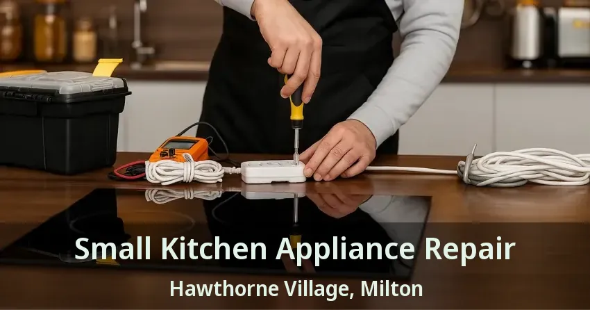 Small Kitchen Appliance Repair Hawthorne Village, Milton - ON