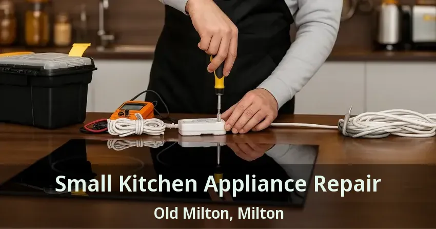 Small Kitchen Appliance Repair Old Milton, Milton - ON