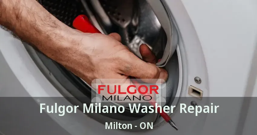 Fulgor Milano Washer Repair Milton - ON