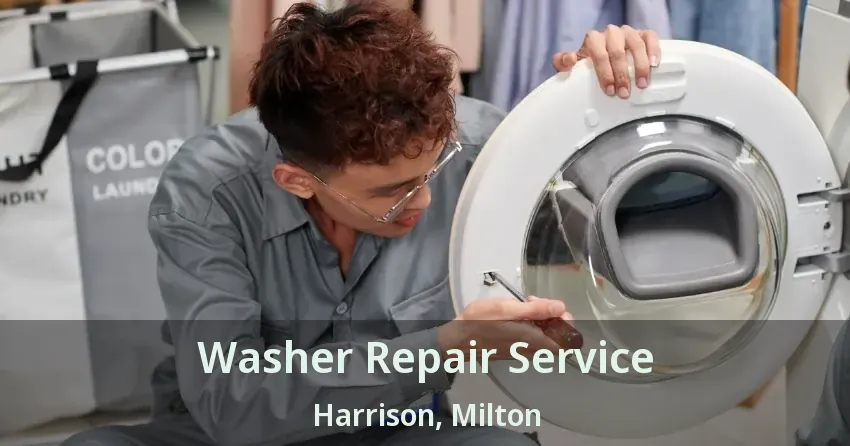 Washer Repair Service Harrison, Milton - ON