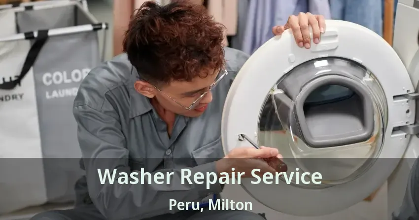Washer Repair Service Peru, Milton - ON